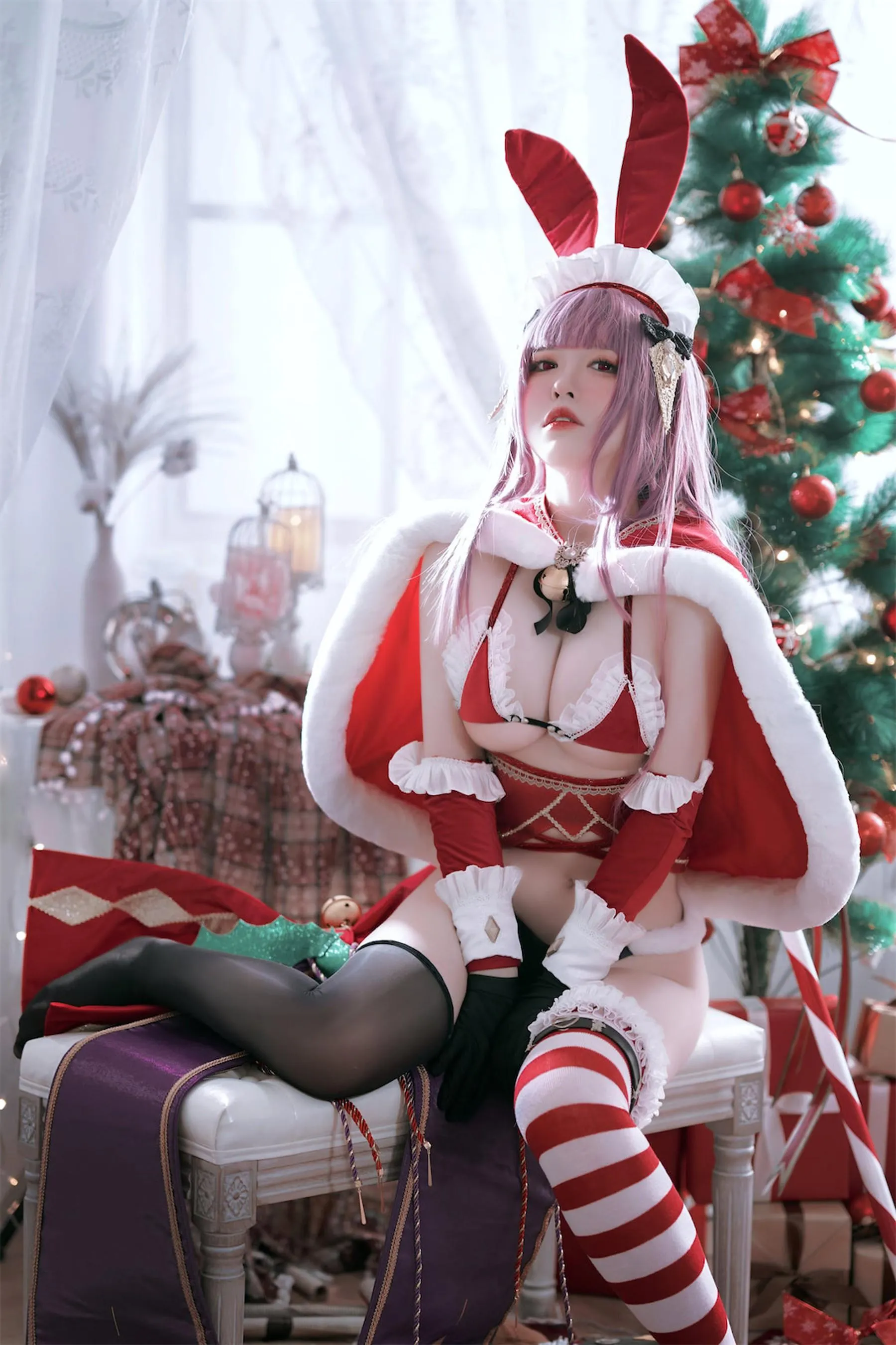 半半子 – NO.63 Christmas Bunny Aike [41P]插图9